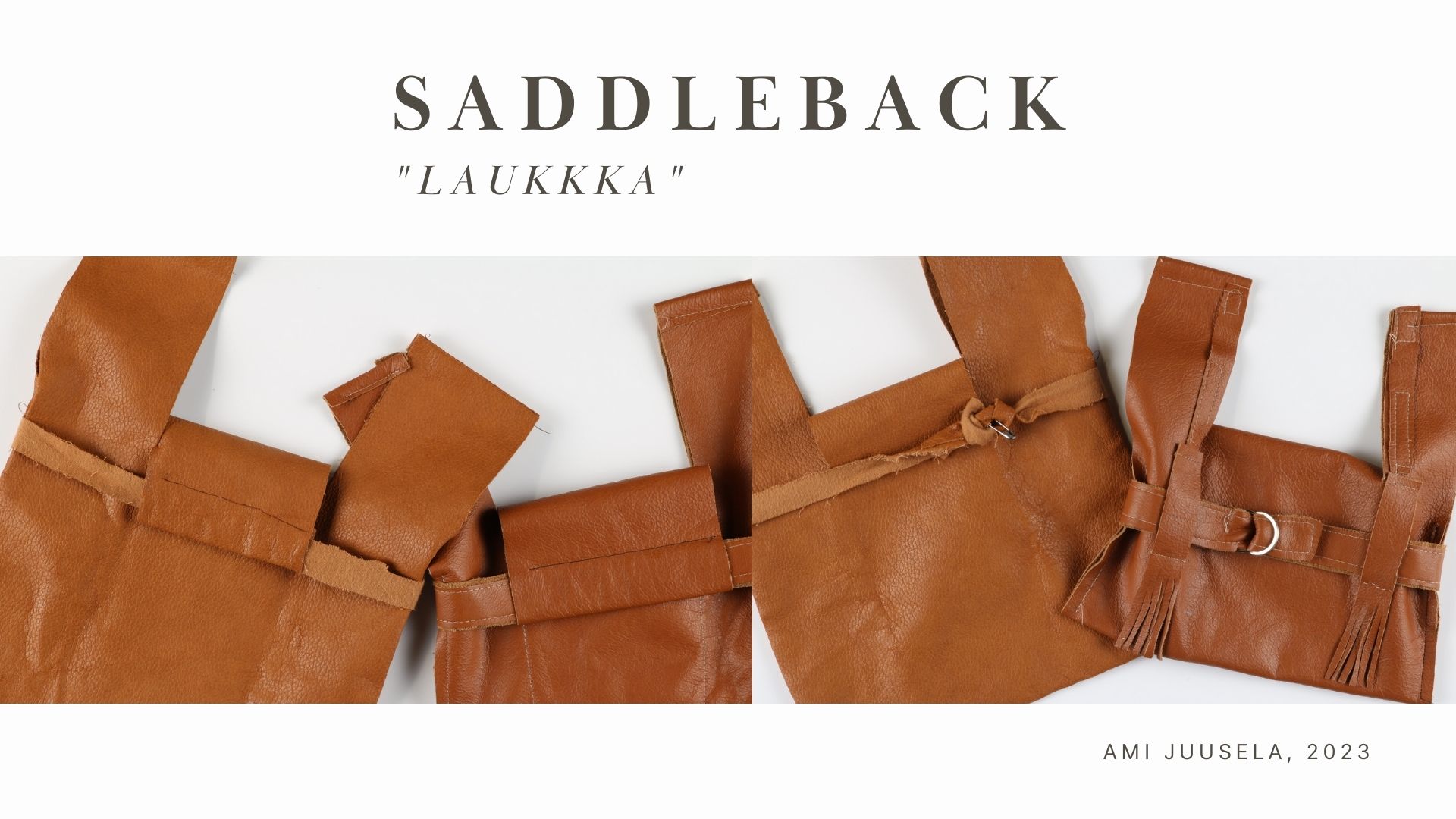 Entry Saddleback Laukka Real Leather Design Competitions