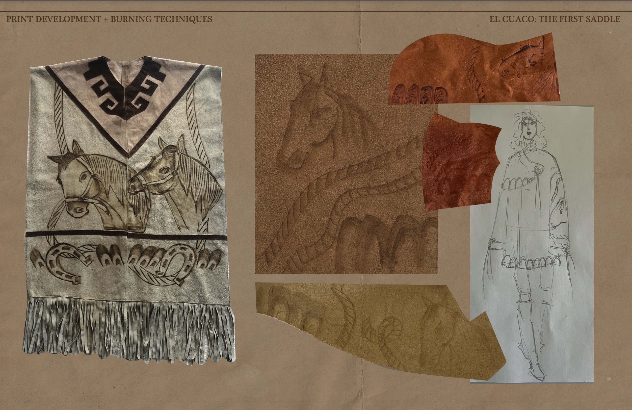 Entry: El Cuaco: The First Saddle – Real Leather Design Competitions