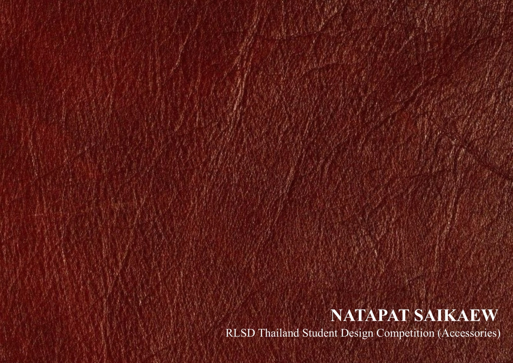 User Natapat project image one