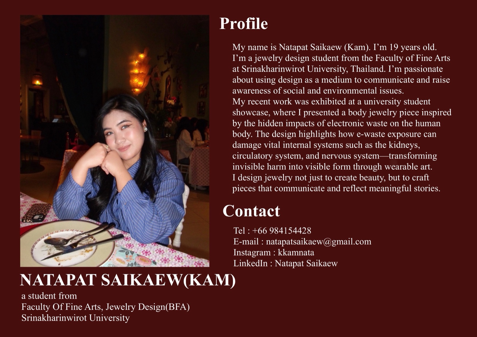 User Natapat project image two