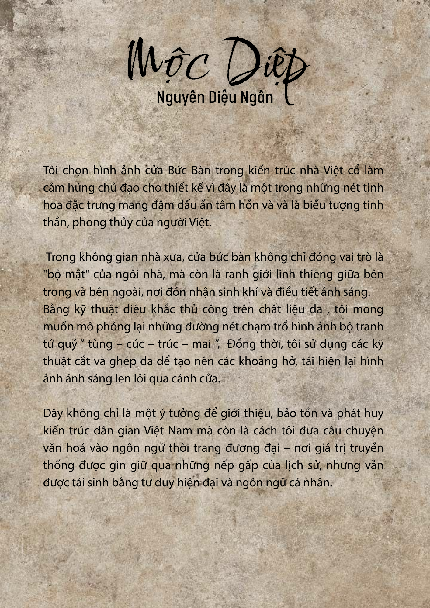 User Diệu Ngân project image two